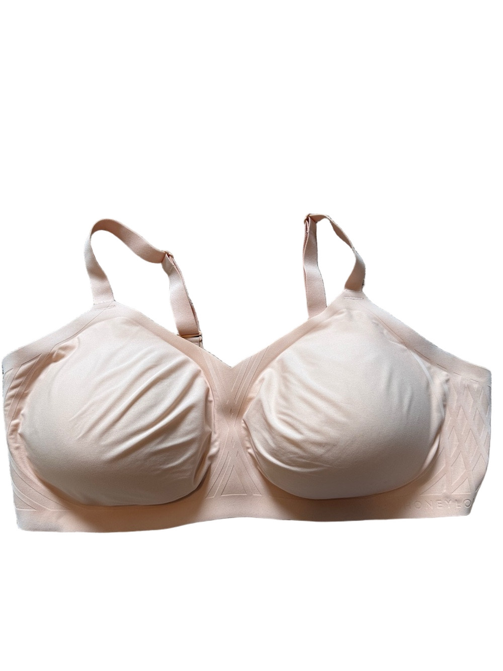 Honeylove Pink Silhouette Bra Sz 2X+